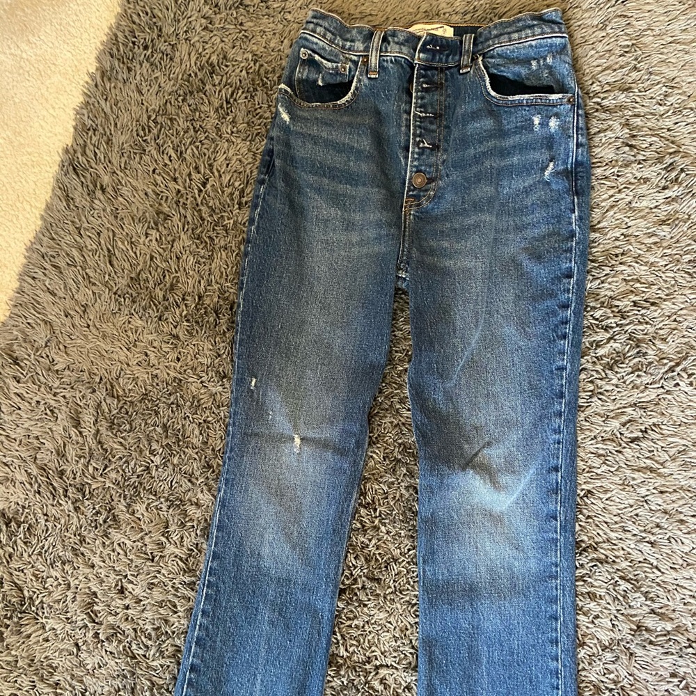 Abercrombie boot cut jeans!